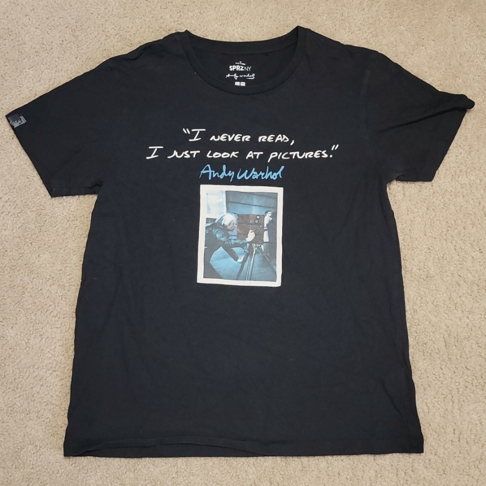 Mens black tshirt